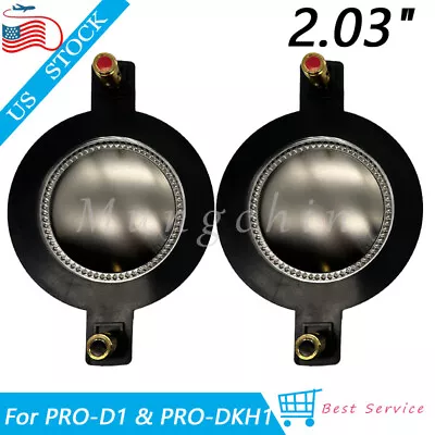 2PCS 2  Diaphragm Voice Coil For Audiopipe APHC-6278 APHC-6256 8 Ohms Drivers • $24.99