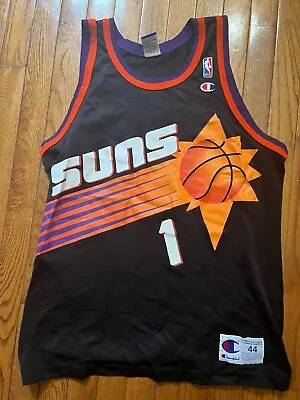 $95 • Buy Vintage Champion Penny Hardaway Phoenix Suns Jersey, Size 44