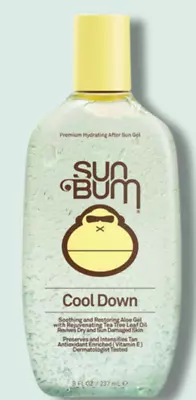 Sun Bum ~ After Sun Cool Down Gel After Sun Skin Care ~ 8 Oz • $9.49