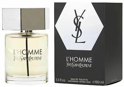 Yves Saint Laurent Ysl L'homme 100ml Eau De Toilette Spray Brand New & Sealed • £72.94