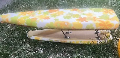 Flower Power Table Top Ironing Board Small Travel Folding Leg 23 “X 9”Vintage • $31.99