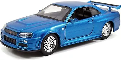 Jada Fast & Furious 2002 Brian's Nissan Skyline GT-R (BNR34) 1:32 Scale Diecast  • $16.95