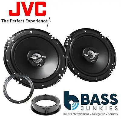 £29.95 • Buy JVC 16cm 6.5 Inch 600 Watts 2 Way Front Door Car Speakers Fits VW Scirocco-08-14