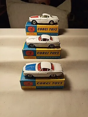 Corgi Toys The Saints Car Volvo P.1800   All 3 Different Designs  • £100