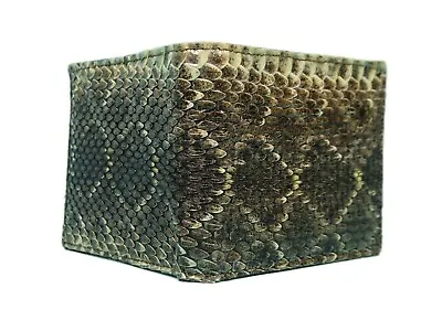 Real Rattlesnake Skin Wallet: Bifold • $99.99