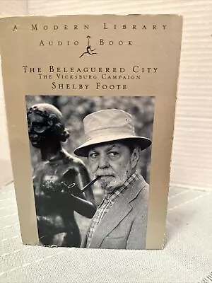 The Beleaguered City Vicksburg - Shelby Foote  8 Cassette Tapes + Info Sheet • $35.50