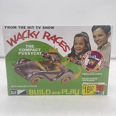 Wacky Races: Compact Pussycat Figure Snap Model Kit Penelope Pitstop 1/25 Scale • $30.84
