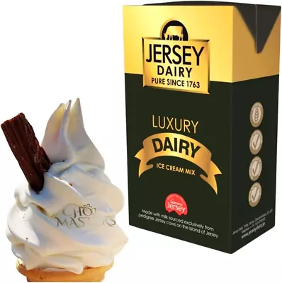 Ice Cream Mix - Soft Serve - Jersey Gold Luxury Ice Cream Mix- Superior Creamy - • £10.75