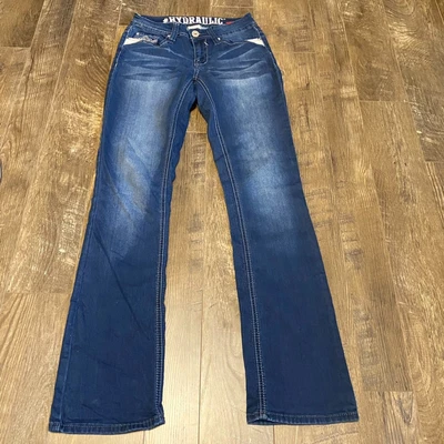$35 • Buy Hydraulic Lola Curvy Western Bootcut Flare Jean Size 3/4