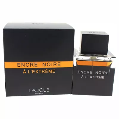 Encre Noire A L'Extreme By Lalique For Men - 3.3 Oz EDT Spray • $33.02