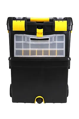 Portable Rolling 2-Tiered Organizer Storage Cart Craft Bin Fishing Toys • $119.22