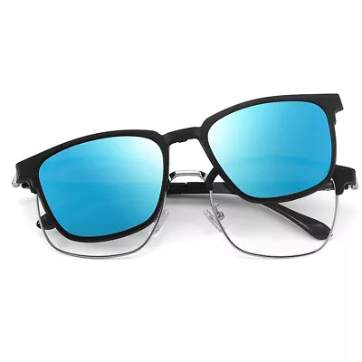 New Blue Light Blocking Reading Glasses Magnetic Clip On Polarized Sunglasses  • $29.95