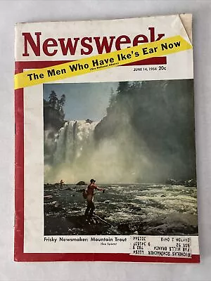 1954 June 14 Newsweek Magazine Frisky Newsmaker: Mountain Trout (MH871) • $15.99