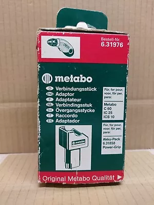 Metabo  Power Grip Battery Charger Adaptor 4.8 Volt - C60 / IC25 ICS10 • £21.50