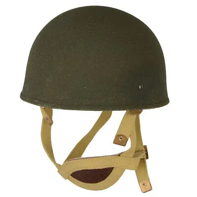 £94.95 • Buy WW2 British Mark II Paratrooper Helmet - Airborne Reproduction Canvas Chin Strap