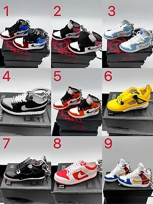 Free Ship | Variety Sneaker Keychain | Mini Shoe Collectibles | Box Optional • $10.80