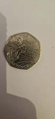 London 2012 Olympic 50p Cycling Circulated • £0.99