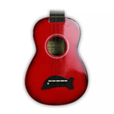 Kala Makala Mks Dolphin Bridge Soprano Ukulele Red Burst With Gig • $59