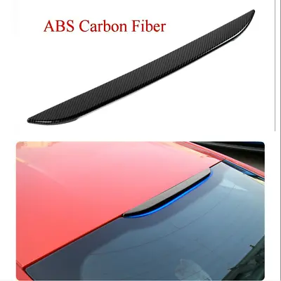 Carbon Fiber ABS Car High Level Brake Light Cover Kit For Ford Mustang 2015-2020 • $35.49