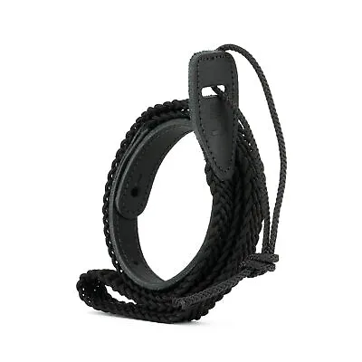 D'Addario 1  Braided Mandolin Strap Black • $27.99