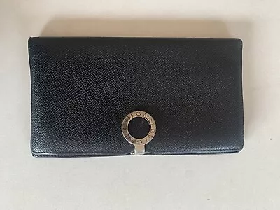 Pre Loved Bulgari  Bvlgari Leather Wallet  -  Wallets  - Black • $50