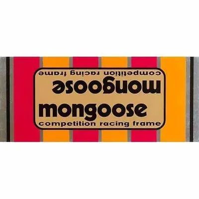 1980-81 Mongoose Motomag Gold Decal Set • $39.95