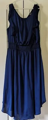$15 • Buy City Chic Navy Blue Size 18 Sleeveless Dress
