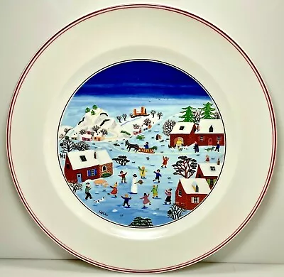 Villeroy & Boch Christmas Naif Dinner Plate 10 1/2  • $29.99