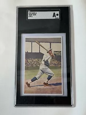 1932 Sanella Type 2 Babe Ruth New York Yankees HOF SGC A • $650