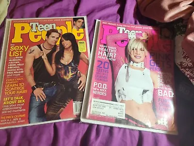 Pink Aaliyah Teen People Magazine • $40