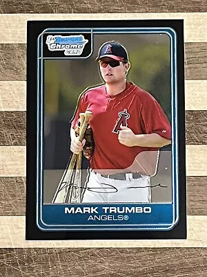 2006 Bowman Chrome Prospects Baseball Mark Trumbo Rookie Card #BC14 • $2.50