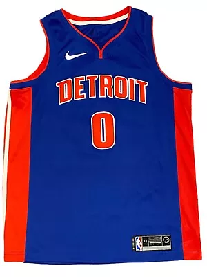 Nike Detroit Pistons Andre Drummond #0 NBA Jersey Size Men's Large 48 Swingman • $43.99