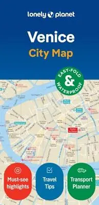  Lonely Planet Venice City Map By Lonely Planet 9781787017917 NEW Book • £6.76