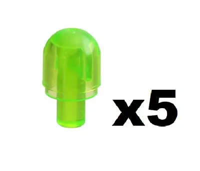 Lego 5 New Trans-Bright Green Light Cover Internal Bar Bionicle Barraki Eye D693 • $2.48