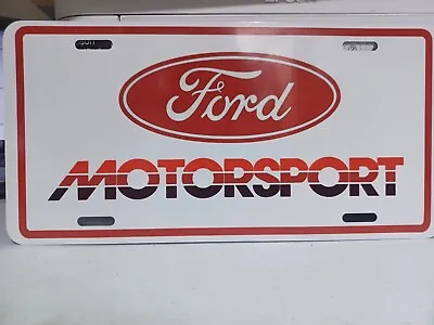 Red Ford Supersport Custom License Plate - Custom Car Metal Tag - License Plate • $14