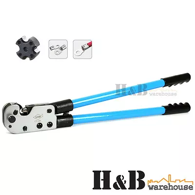 $78.57 • Buy 8-38mm² Battery Terminal Cable Lug Anderson Plug Crimp Crimper Crimping