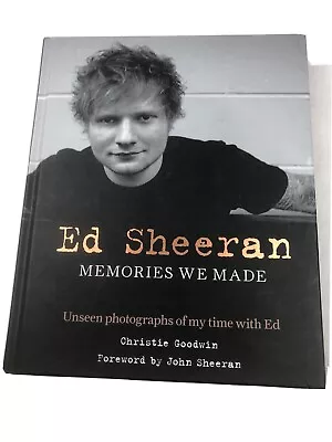 Christie Goodwin - Ed Sheeran: Memories We Made • $20.50