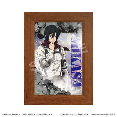 Shimizu Industry Attack On Titan The Final Season Mini Metal Art Mikasa Ackerman • $27