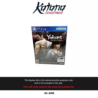 Protector For Yakuza 6: The Song Of Life - Essence Of Art Edition (PS4) • $18.81