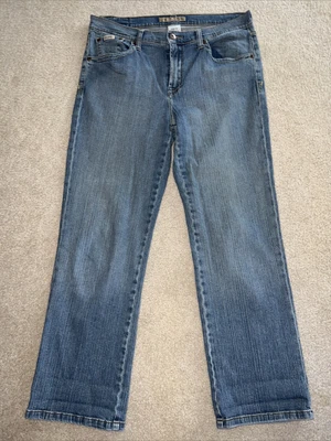 $36.59 • Buy VINTAGE 90’s Z CAVARICCI STRAIGHT LEG Stretch JEANS SIZE 12