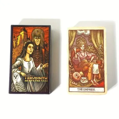 Official Jim Henson Labyrinth Tarot Card Set Deck Prophecy Fortune Telling Game • £20