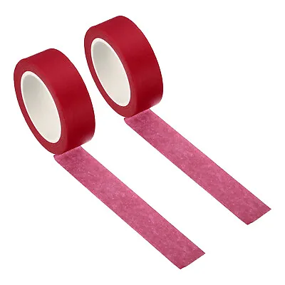 Holographic Washi Tape 0.59 Inch X 10.93 Yards 2 Roll Bright Red • £4.87