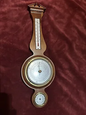 Vintage Airguide Weather Station ~ Thermometer Barometer & Hygrometer ~ Banjo • $10