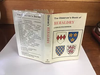 Observers Book Of Heraldry 1972; • £9.99