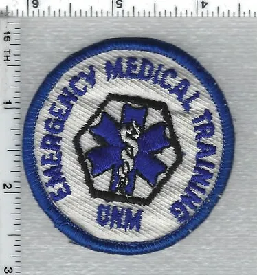 University New Mexico Emergency Medical Training Uniform Take-off Shoulder Patch • $24.95