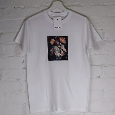 Actual Fact Biggie Tupac Aaliyah RIP White R&B Hip Hop Tee T-shirt  • £20