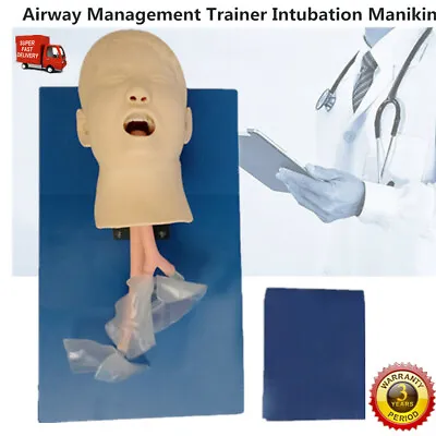 $183.30 • Buy Intubation Manikin Teaching Child Model Airway Management Trainer Endotracheal