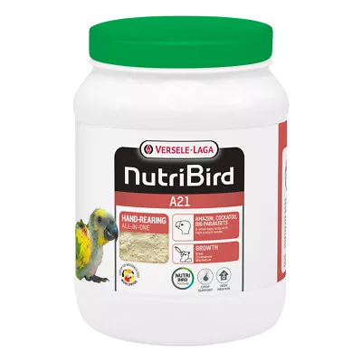 NutriBird A21 High Protein Hand Rearing Food For Baby Birds 800g • £21.81