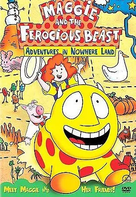 Maggie And The Ferocious Beast - Adventures In Nowhere Land (DVD 2002) • $13.25