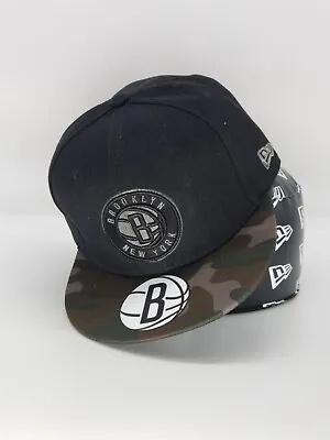 Brooklyn Nets SnapBack Cap Camouflage • $16